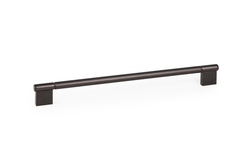 Greep POINT BA320 L356 aluminium titanium zwart