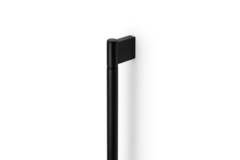 Greep POINT BA320 L356 aluminium geborsteld zwart