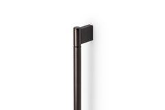Greep POINT BA192 L228 aluminium titanium zwart