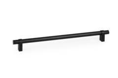 Greep NOBB BA320 L372 aluminium geborsteld zwart