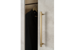 Greep NOBB BA192 L244 aluminium geborsteld messing cava