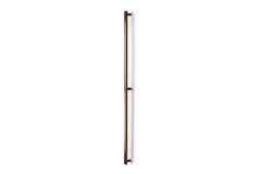 Deurgreep enkel MOON BIG BA528-1056 L1096 aluminium geborsteld brons