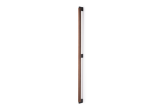 Deurgreep dubbel DUO BIG BA960-480 L1016 hout / aluminium zwart / walnoot