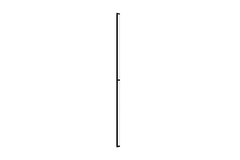 Greep BROOKLYN BA528-1056 L1066 aluminium geborsteld zwart