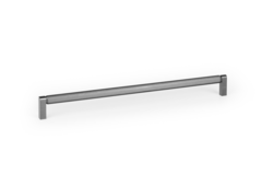 Greep BROOKLYN BA320 L330 aluminium titanium zwart