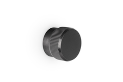 Knop BROOKLYN BIG Ø40 aluminium titanium zwart