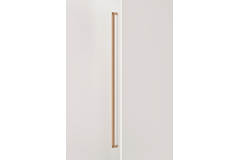Greep BROOKLYN BIG BA1056 L1074 aluminium geborsteld messing cava