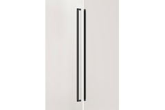 Deurgreep dubbel BROOKLYN BIG BA1056 L1074 aluminium titanium zwart