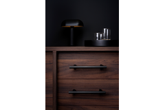 Greep HINOKI BA160 L220 aluminium geborsteld brons
