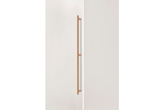 Greep HINOKI BIG BA416-832 L916 aluminium geborsteld messing cava
