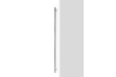 Greep BOTO BIG BA1024 L1122 aluminium gepolijst nikkel