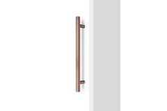 Greep BOTO BIG BA320 L418 aluminium geborsteld brons