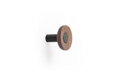 Jashaak ZOOT Ø60 hout / aluminium mat zwart / walnoot