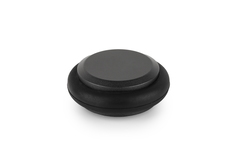 Deurstopper LOW Ø48 aluminium zwart