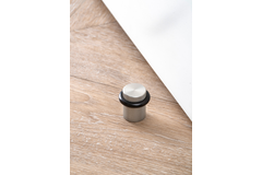 Deurstopper GRAF Ø27 aluminium rvs-look