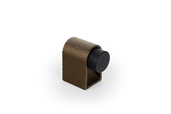 Deurstopper CASEY L47 zamak / aluminium metallic bruin textuur