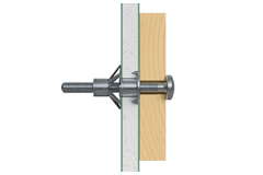 Hollewandplug Fischer HM4 x 45S met metrische schroef