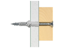 Plug ux met kraag m8 x 50 (doos 100 st)