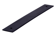 Achterplaat ba 160mm zwart voor greep