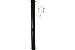 Set 4 tafelpoten project h.710 d.60 mm rvs-look