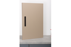 Greep CUBIC L160 zamak mat zwart