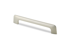 Greep Suasa, boorafstand 160, L 202 mm, B 8 mm, H 38 mm, roestvrij staal finish geborsteld