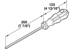 Axilo verlengstuk v.afstelgereedschap