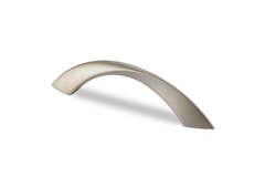 Greep Coria, boorafstand 128, L 151 mm, B 16 mm, H 34 mm, Mat vernikkeld