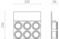 Fit kruidenhouder V2 zwart (B)