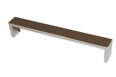 Greep hios pal 192x20x6mm RVS