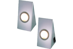 Omega set alu 2x20W,12V+schakelaar