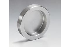Ronde handgreep voor UV-verlijming, B40 L8, rvs cnc bewerkt