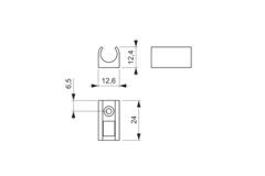 Mec Driver opbouw behuizing voor IR-sensor