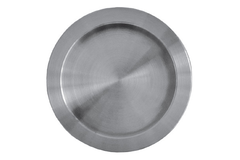 Inbouwkomgreep rond d. 64.5 rvs