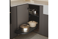 MC Line Dolphin 60cm rechts antraciet met dubbel dempingsysteem