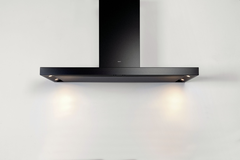 Novy Flatline 120 cm mineral black wanddampkap