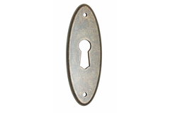 Sleutelplaat 655zo h65mm koper donkerbrons
