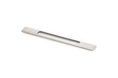 Greep Nubia, boorafstand 192, L 245 mm, B 8 mm, H 35 mm, roestvrij staal finish geborsteld