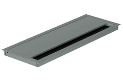 Kabeldoorvoer Exit alu 100x240x13.5mm+deksel