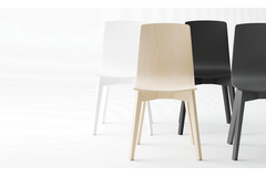 Dolce stoel hout getint toast/hout getint toast