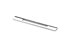 Greep Nubia, boorafstand 256, L 309 mm, B 8 mm, H 35 mm, glans verchroomd