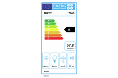 Novy Flatline 120 cm RVS eiland