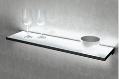 Teo Slim led glastablet 450mm 4.85W 4000K zwart