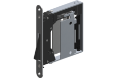 No-ha 2.0 l magnetisch wc-slot/greep chroom mat