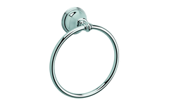 Tradition handdoekring chroom
