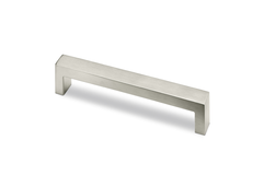 Greep Ponte, boorafstand 192, L 205 mm, B 25 mm, H 37 mm, roestvrij staal geborsteld