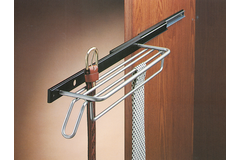 Dassen-en riemenh.d45x11cm chroom uittre