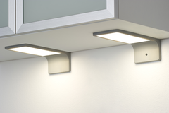 Set 1 Led triled onderbouw 4.44w 4200k alu look to uch 10w met dimmertransfo
