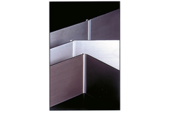 Plint 4070 rvs-look multi-hoek h.180mm
