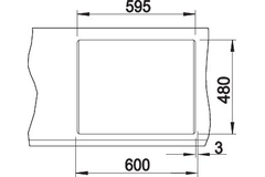 Blanco spoeltafel metra 6 rock grey man.